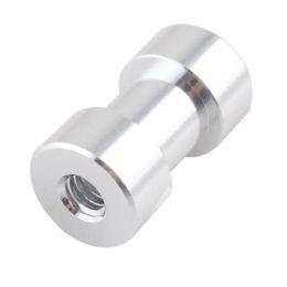 Metal Double-headed 1/ 4" Male Screw Thread Convert Adapter For Camera Bracket