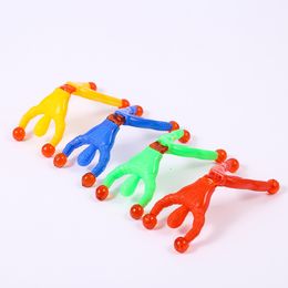 10 Pcs/set Sticky Toy Window Men With Sticky Hand 3 Toys Color And Years Over Plastic Suitable Feet For Children