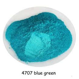 500gram blue green Colour Cosmetic pearl Mica Pearl Pigment Dust Powder for DIY Nail Art Polish and Makeup Eye Shadowlipstick 240328