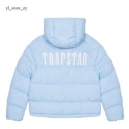trapstar jacket Puffer Gradient Black Jacket Men trapstar jacke Embroidered Thermal trapstar Winter Lightweight and breathable luxurious Coat Tops 9410
