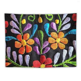 Tapestries Mexican Flowers Tapestry Wall Hanging Room Design Japanese Decor