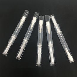 Transparent Twist Pens Empty Nail Oil Pen with Brush Tip 1/2/3/5pcs Cosmetic Container Applicators Eyelash Growth Liquid Tube