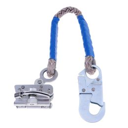 Accessories Outdoor Rock Climbing Arborist Fall Protection Shock Lanyard With Snap Hooks