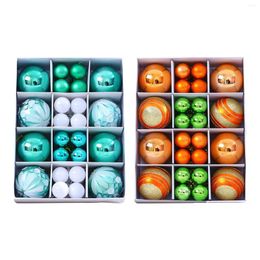 Party Decoration 40 Pieces Christmas Ball Ornaments Set Reusable Tree Hanging Decorations For El Year Holidays Home Engagement