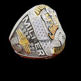 Luxury 2015-2023 Super Bowl Championship Ring Designer 14K Gold Football Champions Rings Star Diamond Jewelry For Mens Womens
