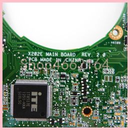 X202E i3-3217U CPU 2GB-RAM Notebook Mainboard For ASUS S200 S200E X202 X202E X201EP X201EV X201E Laptop Motherboard Tested OK