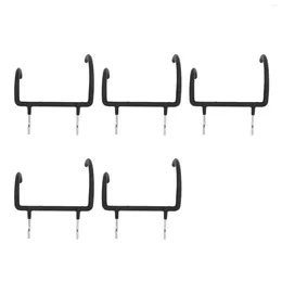 Hooks 5PCS Pegboard Drill Holder Heavy Duty Double Hanger Hook For Accessories Power Tool Etc