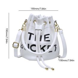The Bucket Bag Designer Crossbody Bags for Women Brand Luxury Sling Shoulder Handbags Female Leather Small Tote Bag Bolsa Sac