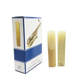 10pcs/set Alto/Soprano/Tenor Saxophone Reeds Strength 2.5 Bb Clarinet Reed