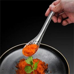 Tea Scoops 56 Holes Kitchen Strainer Restaurant Food Home Handheld Manual Tools Sauce Thickened Stainless Steel Caviar Accessories