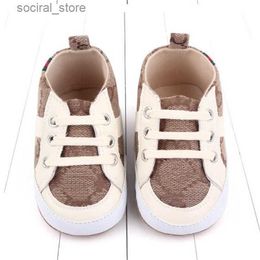 First Walkers Designer First Walkers Newborn Baby Shoes Infant Girl Boy Unisex Canvas Shoes Soft Soled Crib Shoes Toddler kids Sneakers L240402