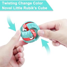 Colorful Gyro Orbit Ball Fidget Spinner Cube Toys, Spinning Top Anti-Anxiety Office Desk Toys for Adults and Kids Puzzle Games