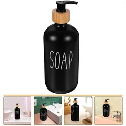 Liquid Soap Dispenser Bottled With Pump Hand Shampoo Bottles Portable Glass Manual Lotion Handwashing Fluid