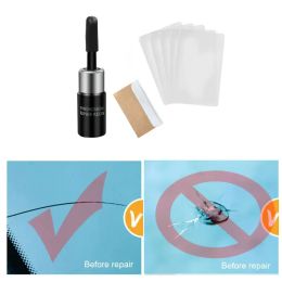 New Upgrade Automotive Glass Nano Repair Fluid Car Window Windscreen Glass Scratch Crack Chip Repair Tool Kit Crack Universal