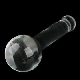 High Borosilicate Glass Grinding Rod Tempra Chinese Painting Pestle Muller Bottom/Round Head Scrub Pestle For Plaster Medicine