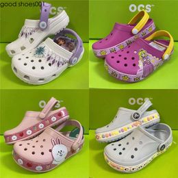 Sandálias EVA Crianças Crocclog Crocodilo Sapatos Leve Confortável de Alta Qualidade Crianças Verão Slides Designers Sandalias Mujer Chinelos A-01