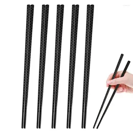 Chopsticks Metal Non-Slip High Quality Anti-scalding Chop Sticks Japanese Korean Healthy Stick For Sushi