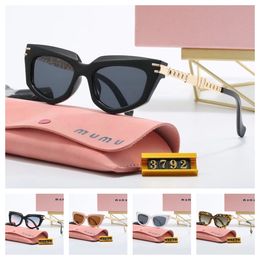 Luxury sunglasses 2024 3aaa Sunglasses for women Metal leg sunglass Prevent UVA UVB Cat Eye sunglass designer Designer glasses men Sunglasses