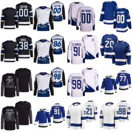 Alternate 2024 Hockey 91 Steven Stamkos Jerseys Women Kids Man 38 Brandon Hagel 98 Mikhail Sergachev 77 Victor Hedman 20 Nicholas Paul Nikita Kucherov Brayden Point