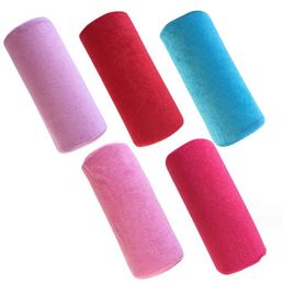 Nail removable and washable towel hand pillow nail pad hand pillow nail tool supplies Colour random hair