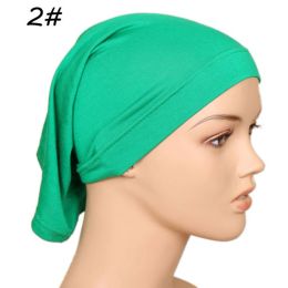 Muslim Underscarf soft Modal Inner Hijab Caps Muslim Turbans Islam Underscarf Bonnet for Women Hijabs Hijab Cap Turbante Mujer