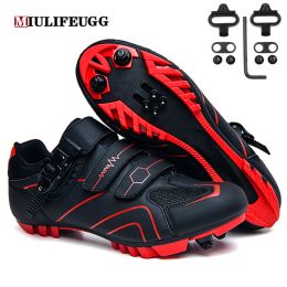 Boots Summer Mtb Cycling Shoes Men Speed Flat Outdoor Sports Mountain Bike Sneakers Racing Women Bicycle Shoe Road Spd Cleat Biking