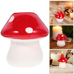 Vases Mushroom Ornament Holder Decor Display Stand Ceramics For Decoration