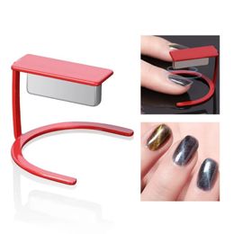 Suporte magnético para arte em unhas, suporte magnético alto, compacto, rotação livre, olho de gato, esmalte em gel para mulheres, melhor presente