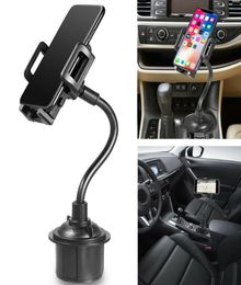 2021 Universal Car Mount Cup Phone Holder Gooseneck 360 Curved Lazy Cellphone Stand4569336