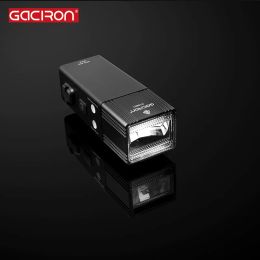 Lights GACIRON Speed Bicycle Light 400Lumens Power Bank Waterproof USB Rechargeable Bike Light With Wire Switch Cycling Flashlight