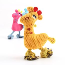 Factory direct pet plush toy corn grain deer sound dog toy multi-color optional spot wholesale