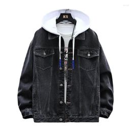 Men's Jackets Arrival Fashion Oversized Denim Outer Vintage Top Loose Jacket Trend Plus Size M L XL 2XL3XL 4XL 5XL 6XL 7XL 8XL