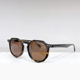 Sunglasses Women Innovative Design Eyewear Polarised Circular Frame Men Drivng High Quality Vintage Fashion Glasses