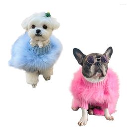 Dog Apparel YOUZI Pet Ladies Turkey Sweater S/M/L/XL Soft Comfortable High Elastic Warm Outfits Dress Up Party Props Accessories