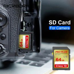 Original 64GB SD Card Memory Card 32GB flash card 256GB 128GB 16GB Class 10 U3 For 1080p 3D Full HD Camera