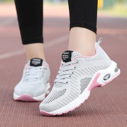 Pumps New Air Cushion Womens Shoes Sports Shoes Thicksoled Casual Shoes Breathable Mesh Running Shoes Ladies Shoes Free Shipping