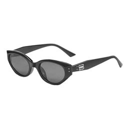 Famous brand sunglasses Frame Cat Eye Sunglasses for Women Tiktok Net Red Glasses Street Photo Anti Ultraviolet Luxurious