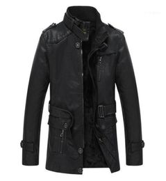 Faux Leather Jackets Men Plus Size Autumn Winter Coat 2021 Male Classic Biker Motorcycle Jacket High Quality Men039s Fur 1986202