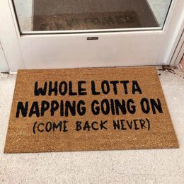 Carpets Fun Copywriting Mat Holiday Welcome Door Polyester Blankets Under 20