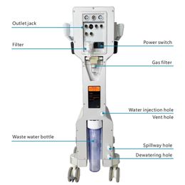 Taibo Hydrodermabrasion Oxygen Infusion Machine/Hydra Dermabrasion/Facial Skin Care Spa System Beauty Intrument