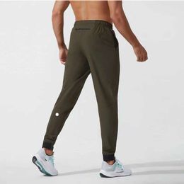 2024 lululemenI Women Short Pants Yoga Outfit Jogger Sport Quick Dry Drawstring Gym Pockets Sweatpants Trousers Mens Casual Elastic Waist Fiess vhf668