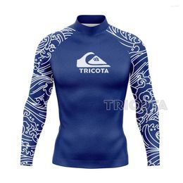 Womens Swimwear Men Surfing Rashguard Shirts Long Sleeve Tight UV Protection Water Sports Swimming Floatsuit Diving Tops Boxing T-shirt
