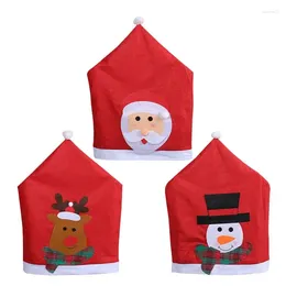 Chair Covers Christmas For Dining Room Cover Seat Slipcover Party Decoration Supplies