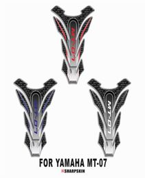 Motorcycle fishbone stickers Colour decorative decals body fuel tank protection pad for YAMAHA MT072254016