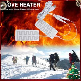 Carpets Electric Heating Pad Carbon Fibre Clothes Waterproof Gloves Heater USB Charging For Winter Outdoor