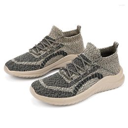 Casual Shoes Unisex Sneakers Slip-on Light Running Mesh Sport Apatillas De Deporte Chaussure Homme XL Size 45 Sale