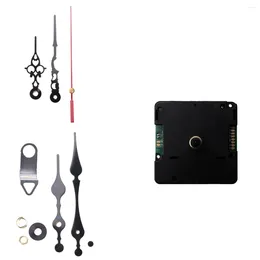 Bowls Radio Controlled Silent DIY Clock Movement Mechanism Kit Germany DCF Signal Mode With 2 Sets Hands Repair Replacement