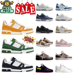 2024 Designer New Lace Up fashion Casual Shoes Outdoor men's and women casual board shoes red white Wear-resistant sports shoes size 36-45