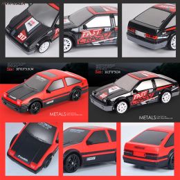 4WD RC Drift Car 1/24 Remote Control GTR Model AE86 Car 2.4GHz Mini Electric RC Racing Vehicle Car Toy Gifts for Children