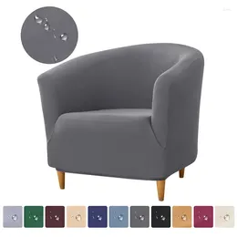 Chair Covers Stretch Spandex Club Cover Elastic Single Seat Armchair Slipcover Anti-dirty Sofa For Living Room Bar Counter El